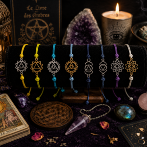 Bracelet magnétisé chakra