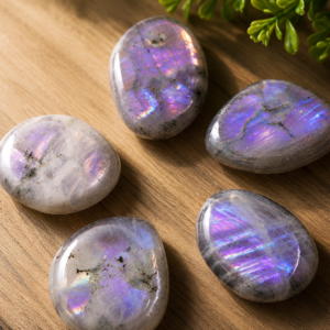 Labradorite Violette – Une pierre aux reflets fascinants et à la symbolique de protection